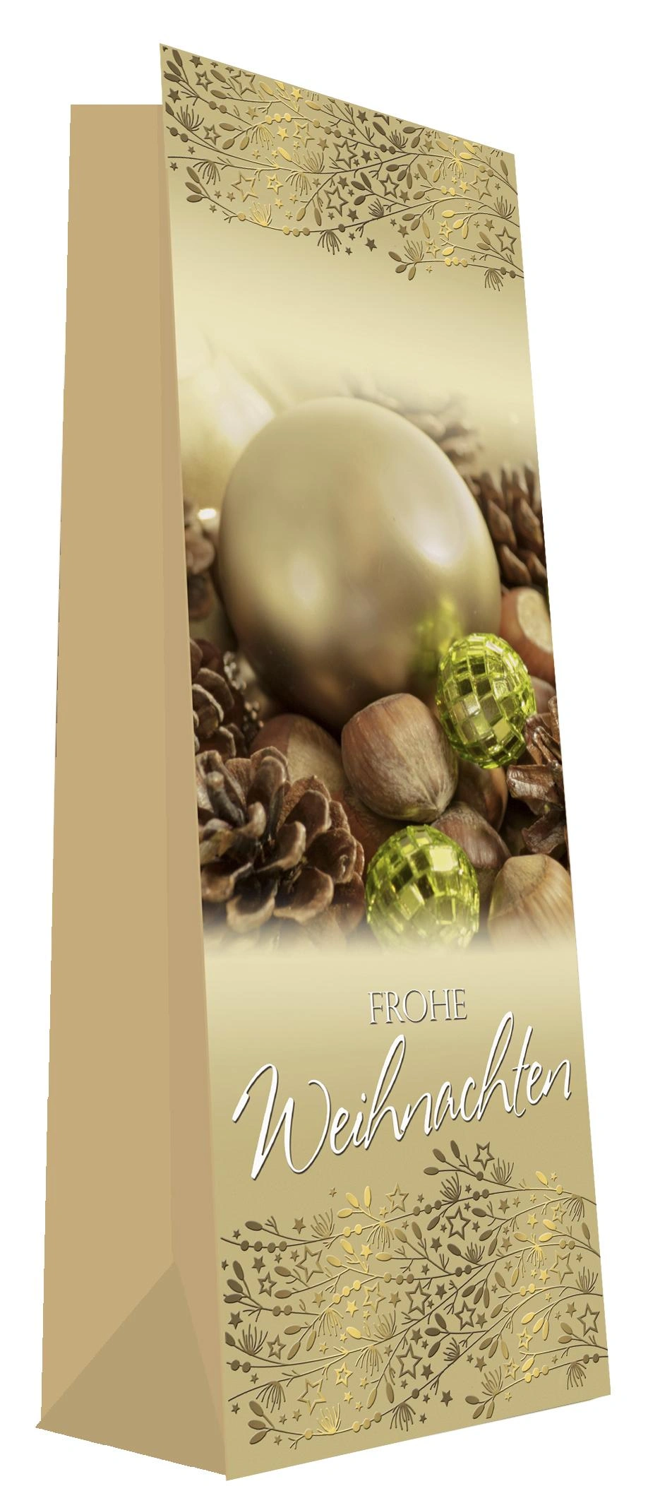 Flaschentüten "Weihnachten", 5 Stück