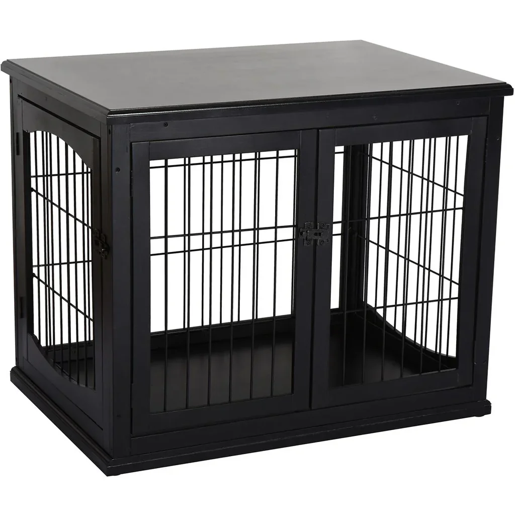 Pawhut Hundekäfig mit 2 Türen
