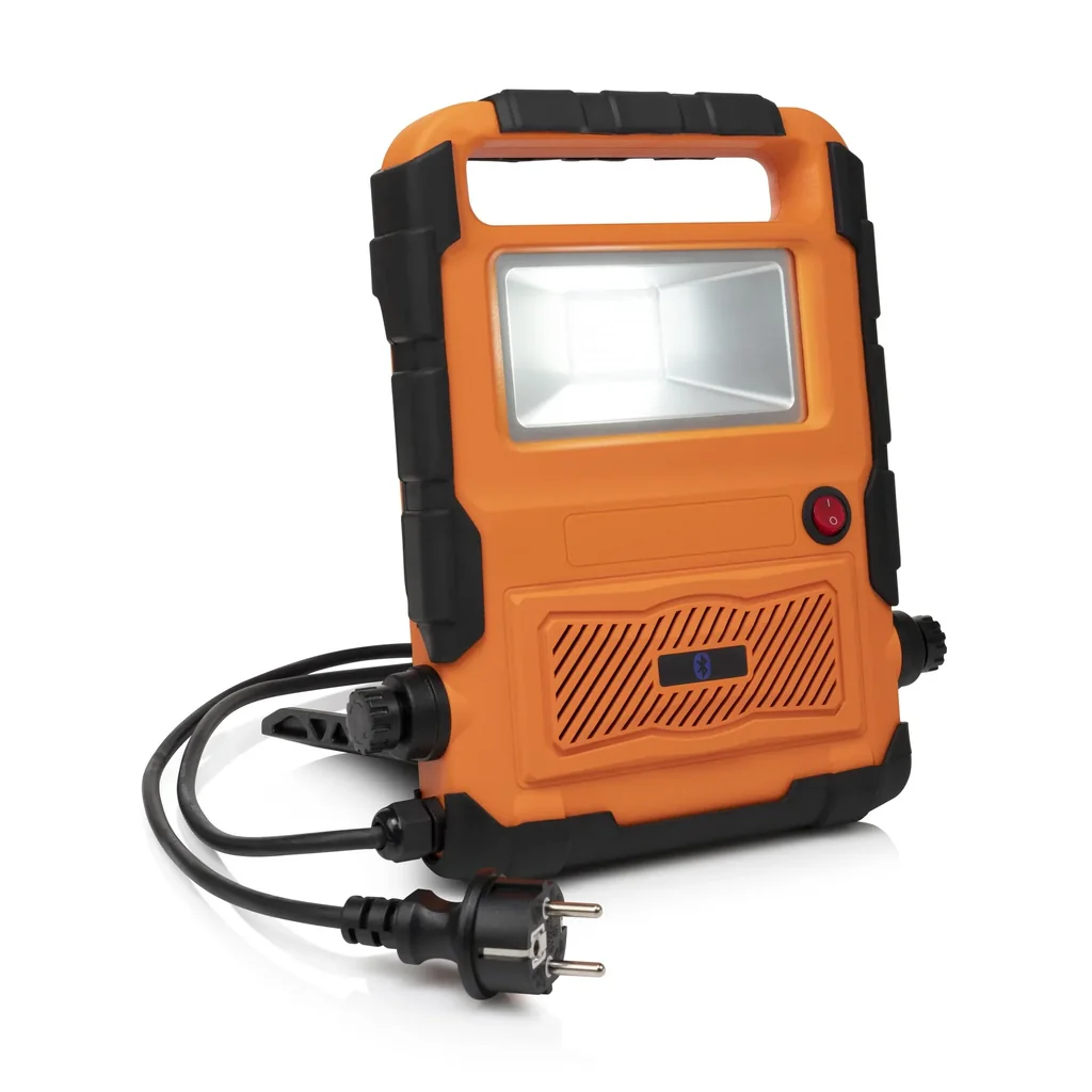 Arbeitsstrahler mit Bluetooth Lautsprecher