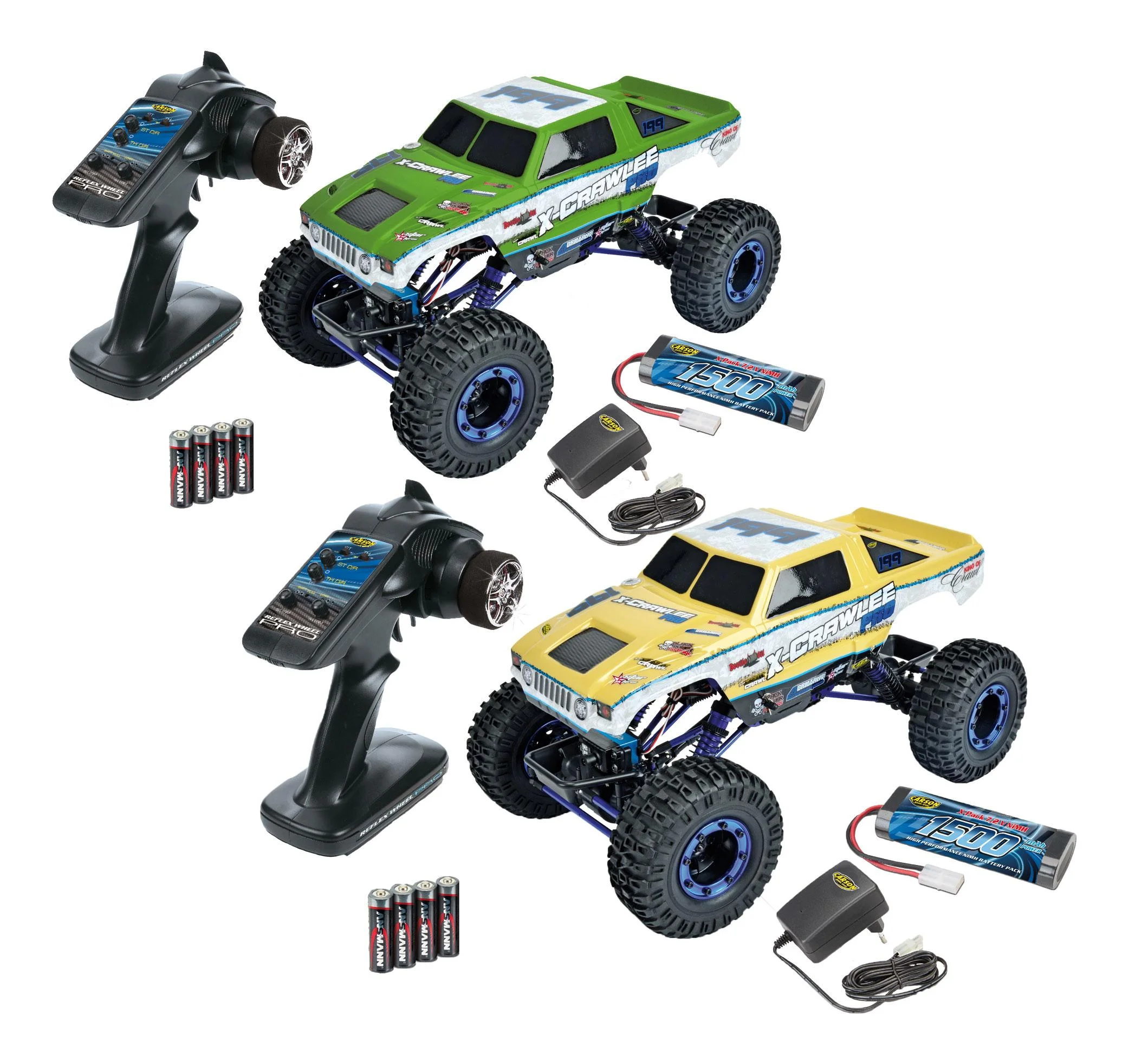 X-Crawlee XL 1:10 2.4 GHz 100% RTR