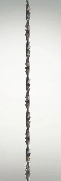 Spiral Laubsägeblätter 12 Stück für Rundungen, mittel