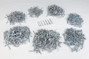 Nieten Sortiment, 1000 Teile, in verschiedenen Größen, Aluminium und Stahl-Nieten