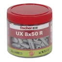 Universaldübel UX 8 x 50 R mit Rand, Dose