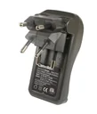 Reise-Steckerladegerät für 2x AA/AAA oder 1x 9V, klappbarer Stecker