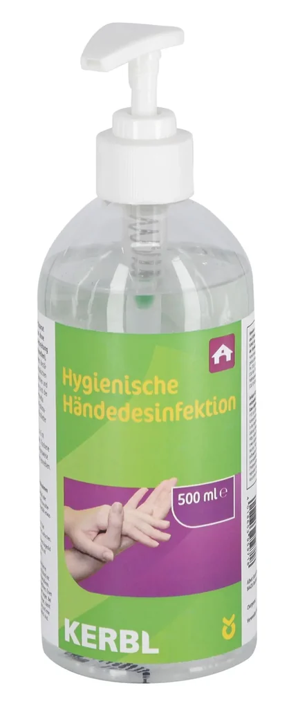 Hygienische Händedesinfektion, 500 ml
