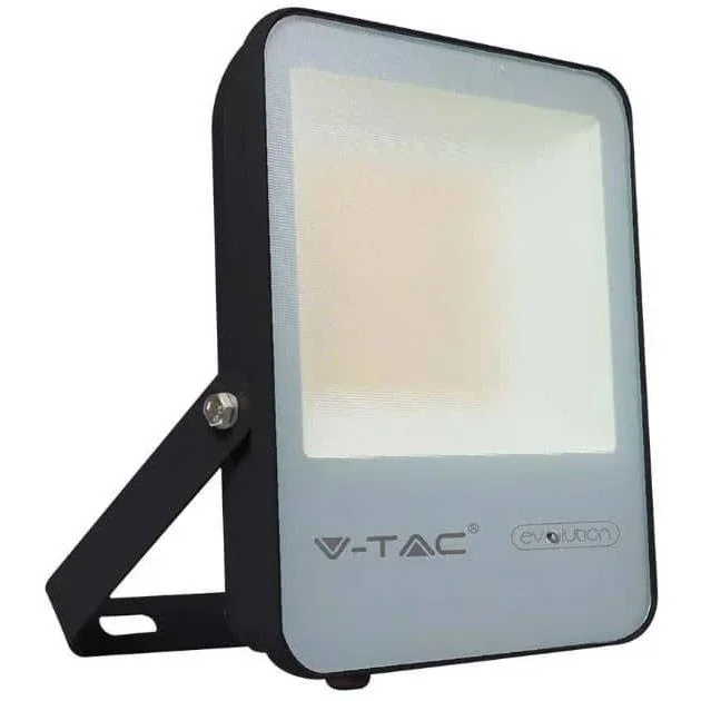 VT-50185 LED-Flutlicht - 50 W - 7870 Lm - 4000K - schwarz - Extra effizient