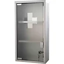 Medizinschrank Medikamentenschrank Arzneischrank 3 Fächer Edelstahl