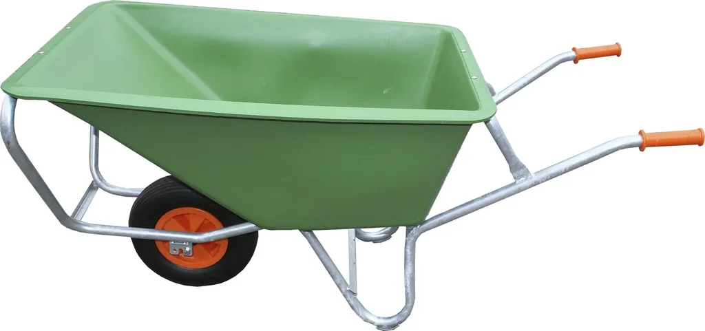 Großmulden-Schubkarre "Green Garden I", 170 Liter, 1 aufgeschäumtes Wflex-Rad