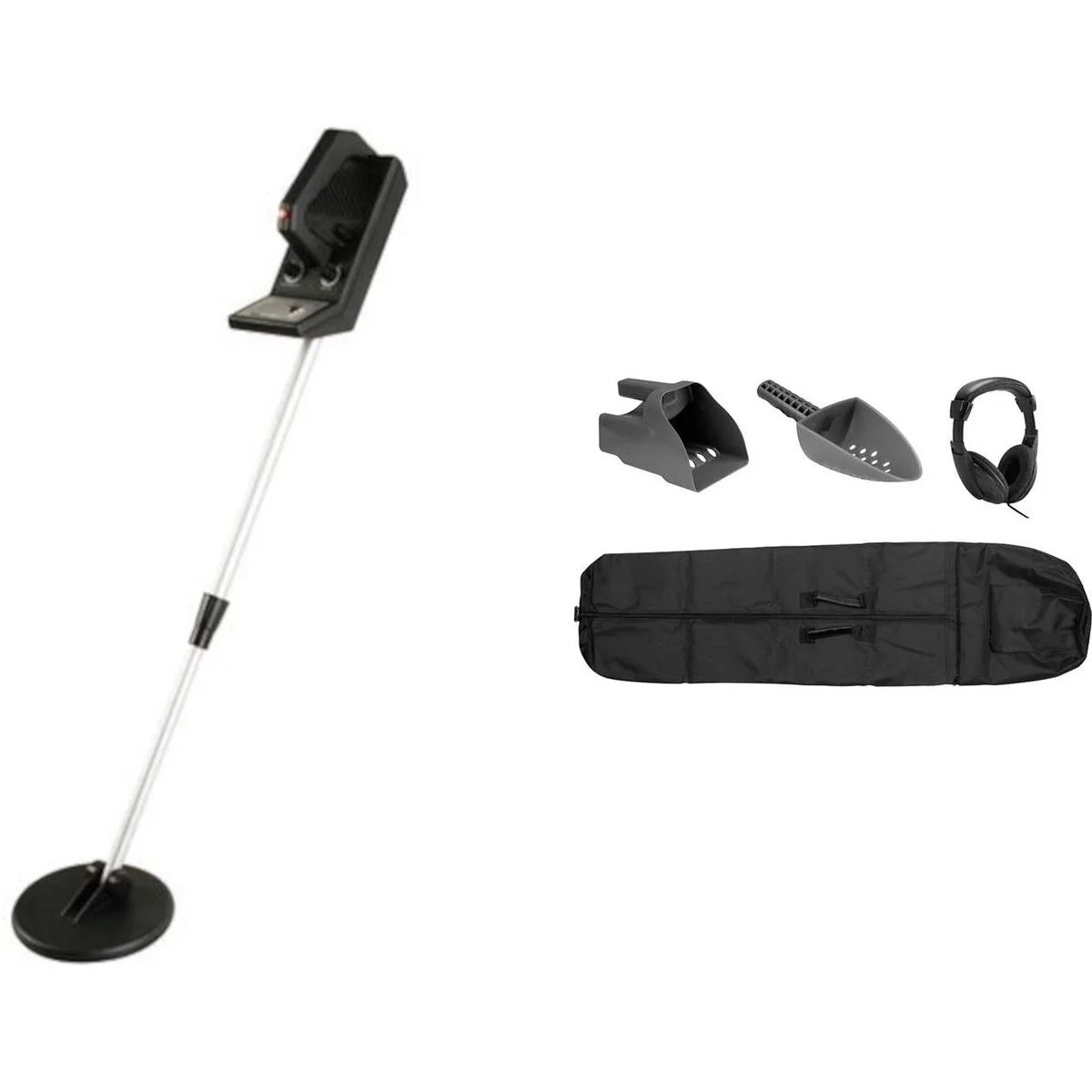 Komplettes Metalldetektor-Set mit wasserdichter Suchspule