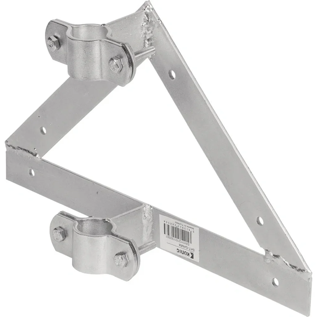 Stahl Sat-Wandhalterung 90 mm / 32-42 mm