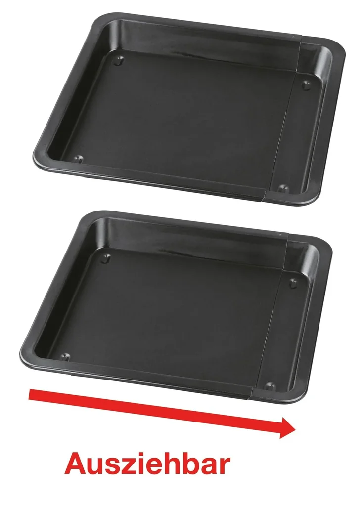 Backblech ausziehbar 33-53,5 cm, 2-er Sparset