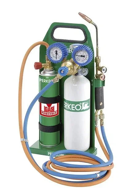 Hartlötgerät Mini-Eco für Propan-Butan Gaskartuschen und Sauerstoff