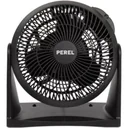 NL Boden- und Wandventilator ABS - Ø20cm - Schwarz - 30W