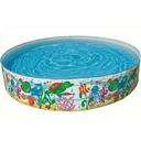 Großes Boden Schwimmbad mit Fisch Druck