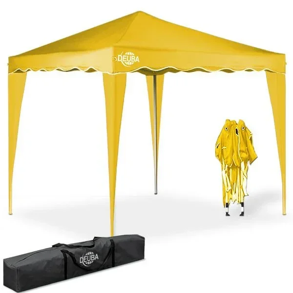 Faltpavillon. Partyzelt Capri - Popup gelb 3x3m
