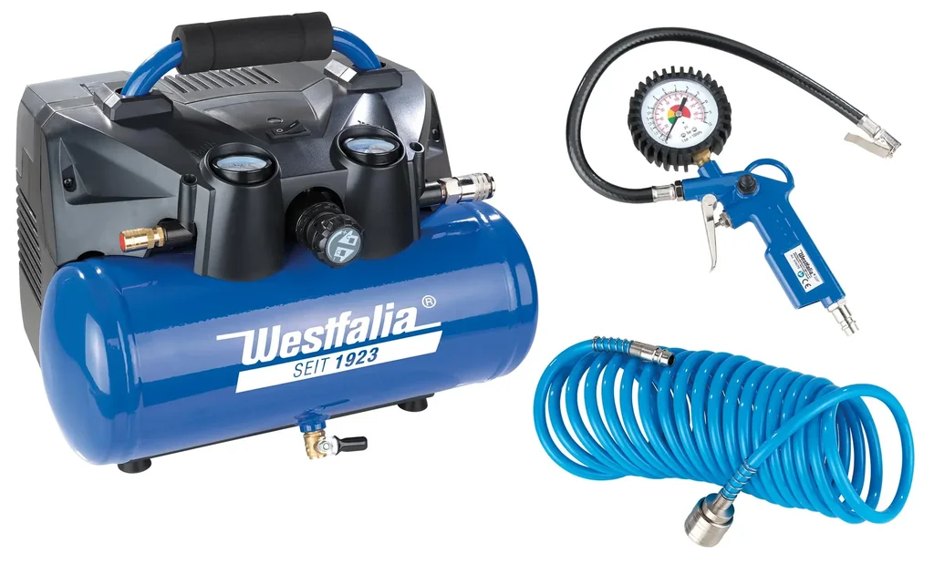 36 Volt Akku Druckluft Kompressor "WDLK36" inklusive Zubehör
