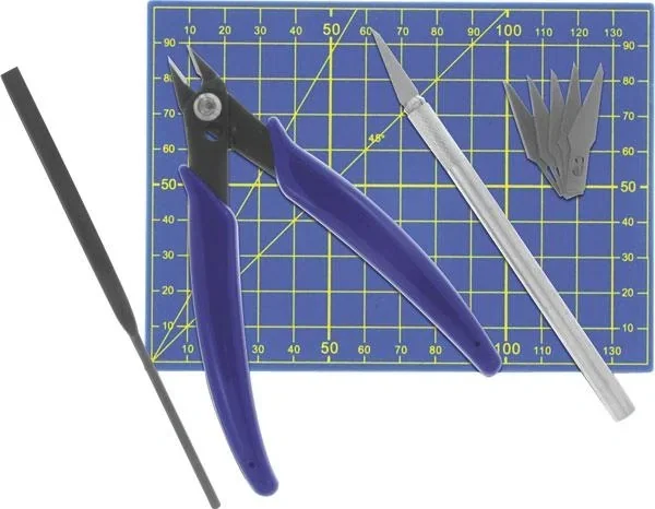 Plastik Modellbau Schneid-Set 4-teilig