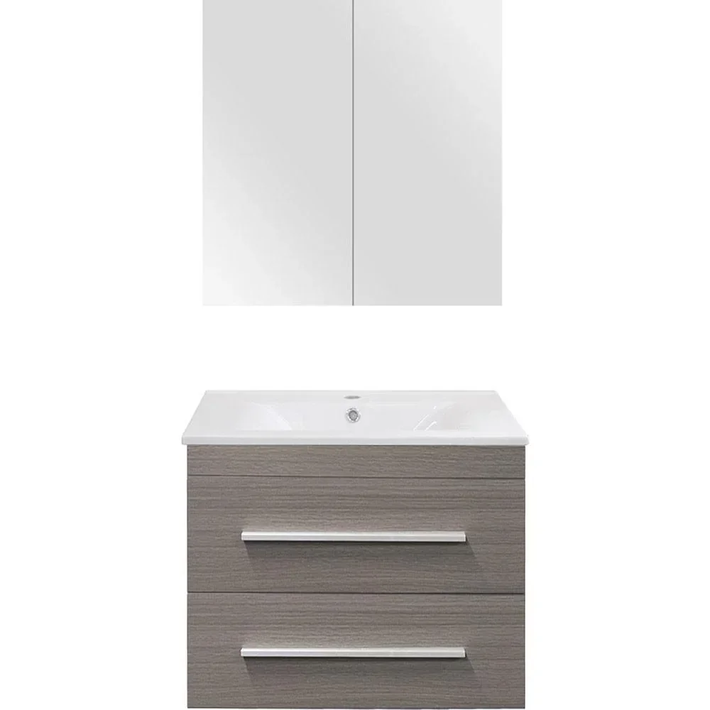 Badezimmermöbel Style 60cm - Gris Eiche
