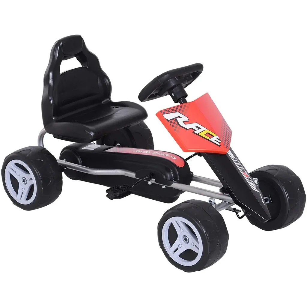 Kinder Go-Kart rot/schwarz