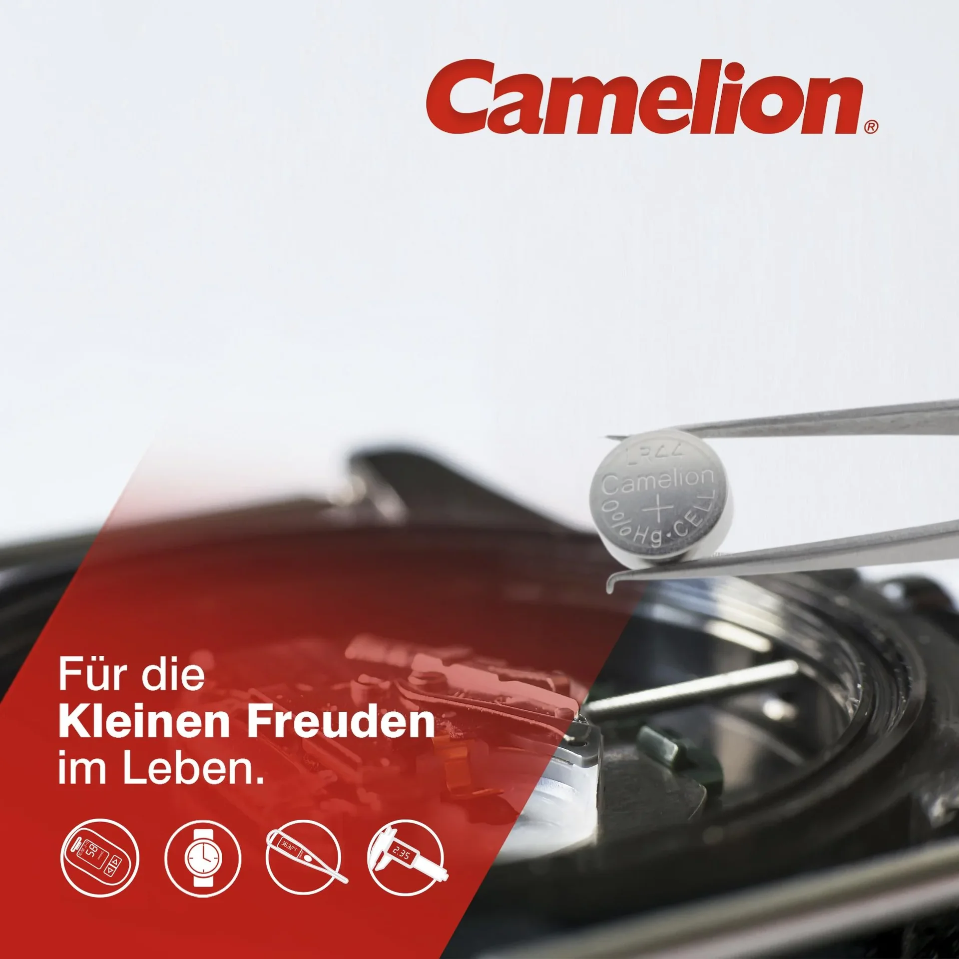 Alkaline Knopfzelle AG10/LR1130/LR54 - 2 Stück