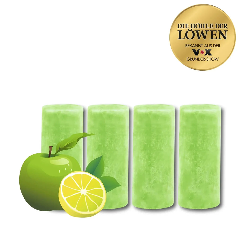 Abfluss-Fee Duftsteine 4er Set für LED-Abflussstopfen