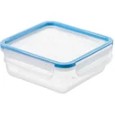 Mehrzer - Frische Schüssel 0,8 Liter - Quadratisch - Click-and-Lock - Blau