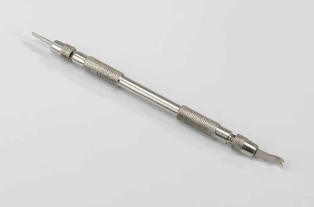 Federstegwerkzeug mit Gabel und Durchdrücker (1 Stück)