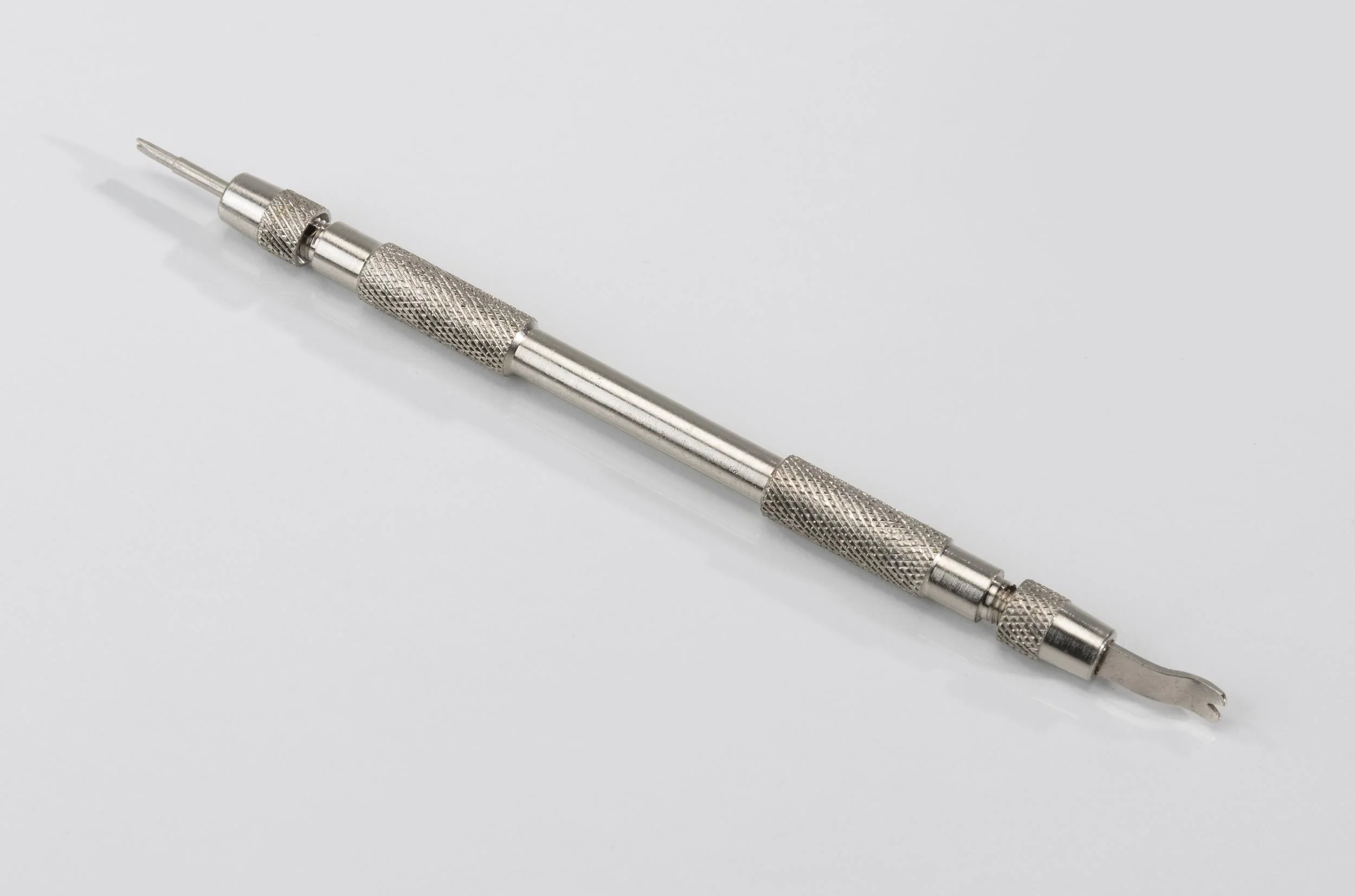 Federstegwerkzeug mit Gabel und Durchdrücker (1 Stück)