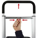 Alu-Plattformwagen - Klappbar - Tragkraft 150 Kg