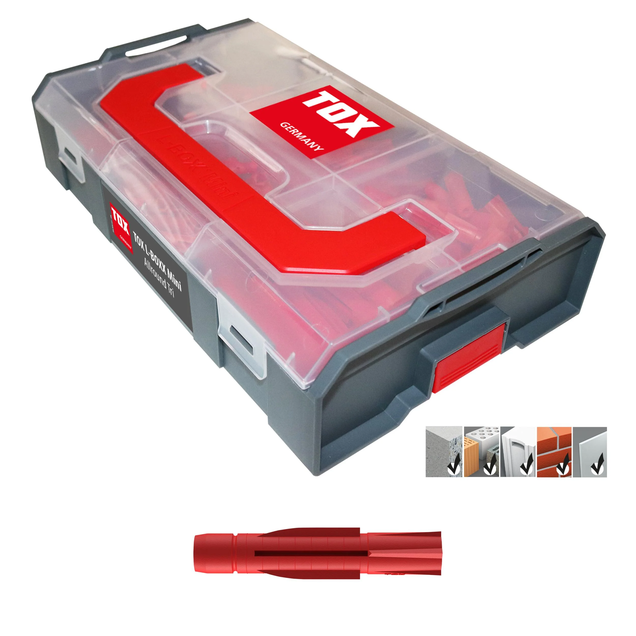 L-Boxx Mini Allround Tri Sortiment 266-teilig