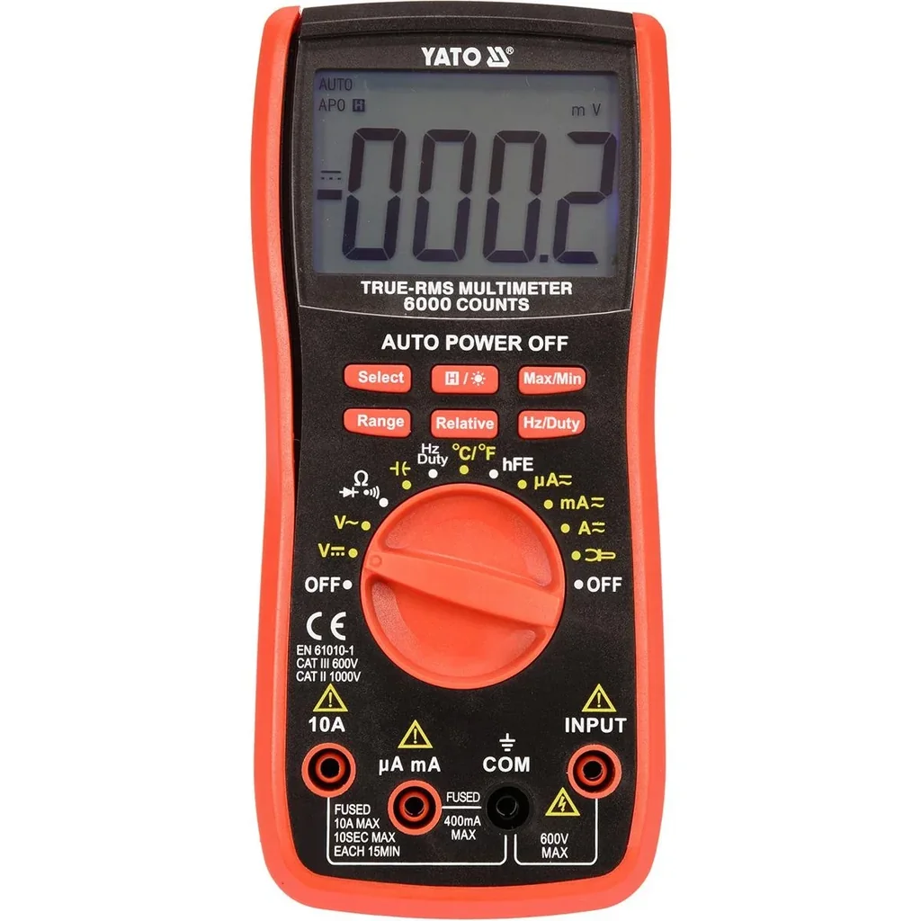Multimeter mit RMS-Funktion - automatischer Bereich