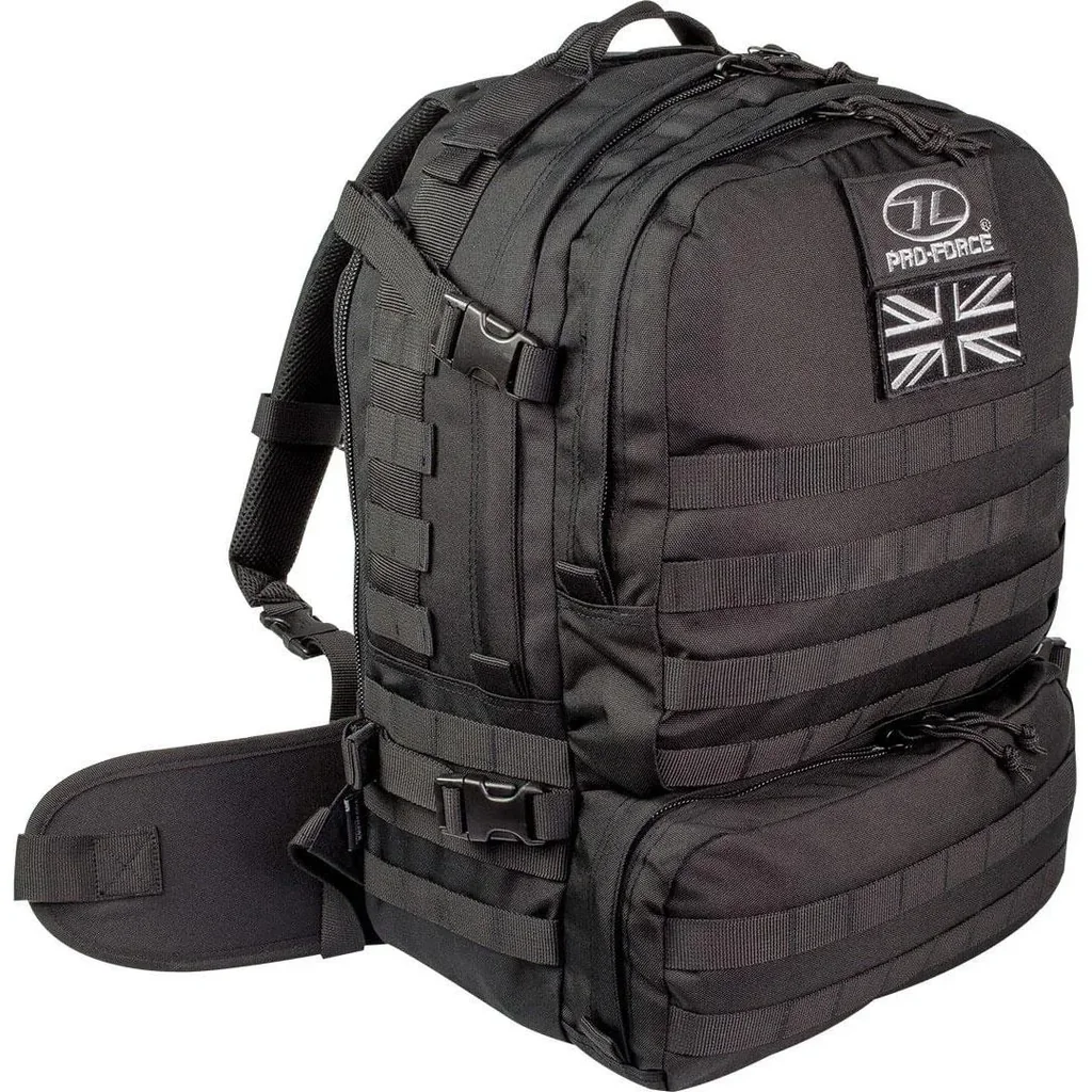 Tomahawk Elite LX Schwarzer Rucksack