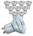 LED Classic PAR16 50 Reflektorlampe im 10er Set, 4,3 Watt, GU10, warmweiß