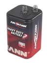 Zink-Kohle Blockbatterie 4R25, 6V
