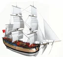 Baukasten HMS Endeavour 1:50