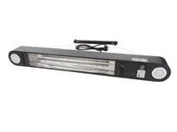 Terrassenheizung Wand- oder Deckenmontage 1500 W mit LED-Beleuchtung