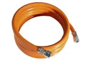 Mitteldruckschlauch 800 mm, für Propan/Butan, DIN-DVGW, beidseitig R 1/4   links.