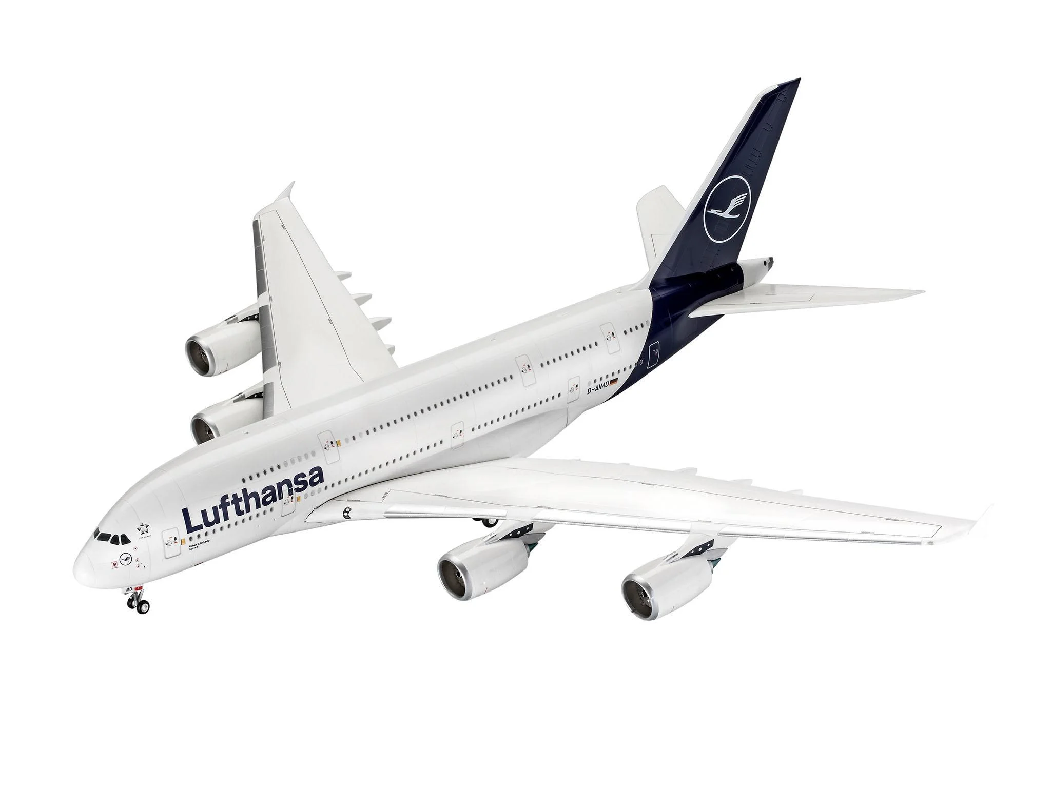 Modellbausatz Airbus A380-800 Lufthansa New Livery