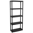 ArtPlast Lagerregal - 70 X 30 X 175.5 Cm - Schwarz