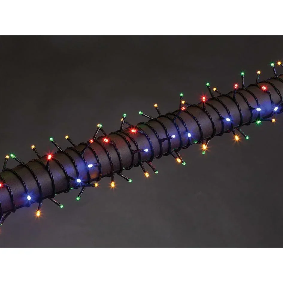 Vellight Weihnachtsbeleuchtung - 12m - 80 LEDs - Mehrfarbig - Innen & Außen