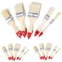 30-teiliges Pinselset - 5 verschiedene Pinsel