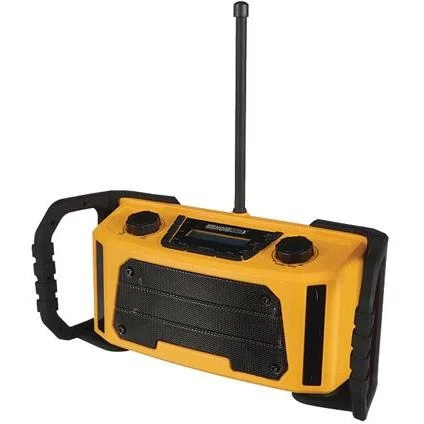 Robustes Baustellenradio - DAB/DAB+/FM - 2 x 2,5 W