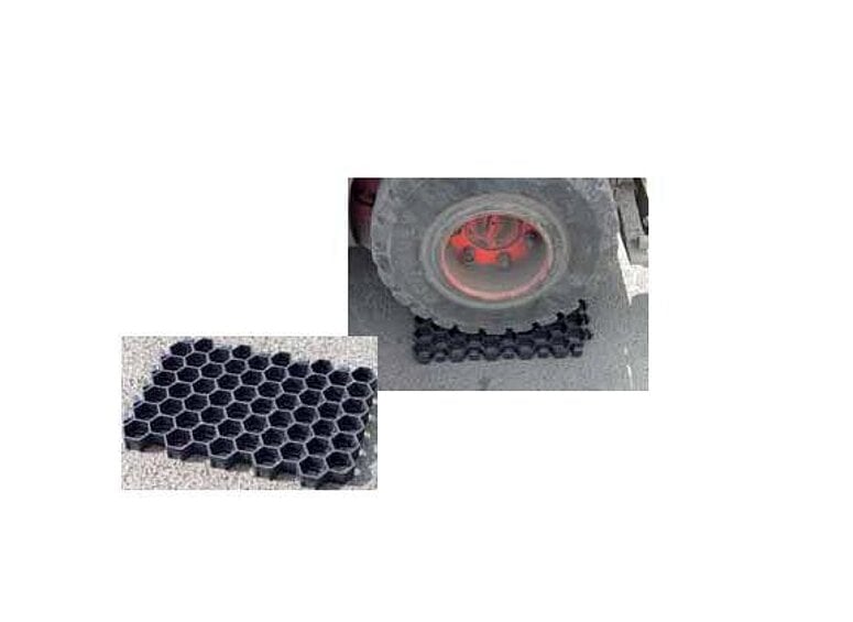 Paddockplatten 5 Stück = 1 m², schwarz