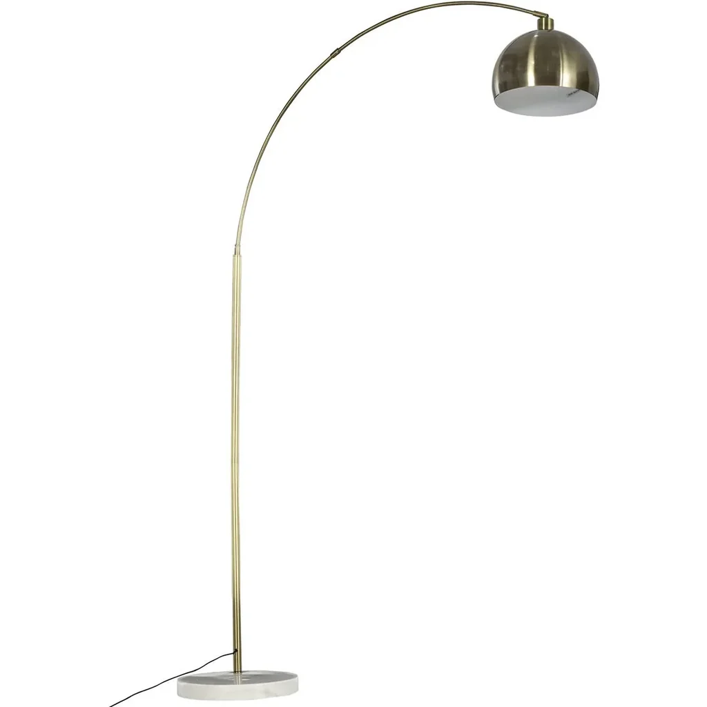 Homcom Stehlampe mit verstellbarem Schirm bronze