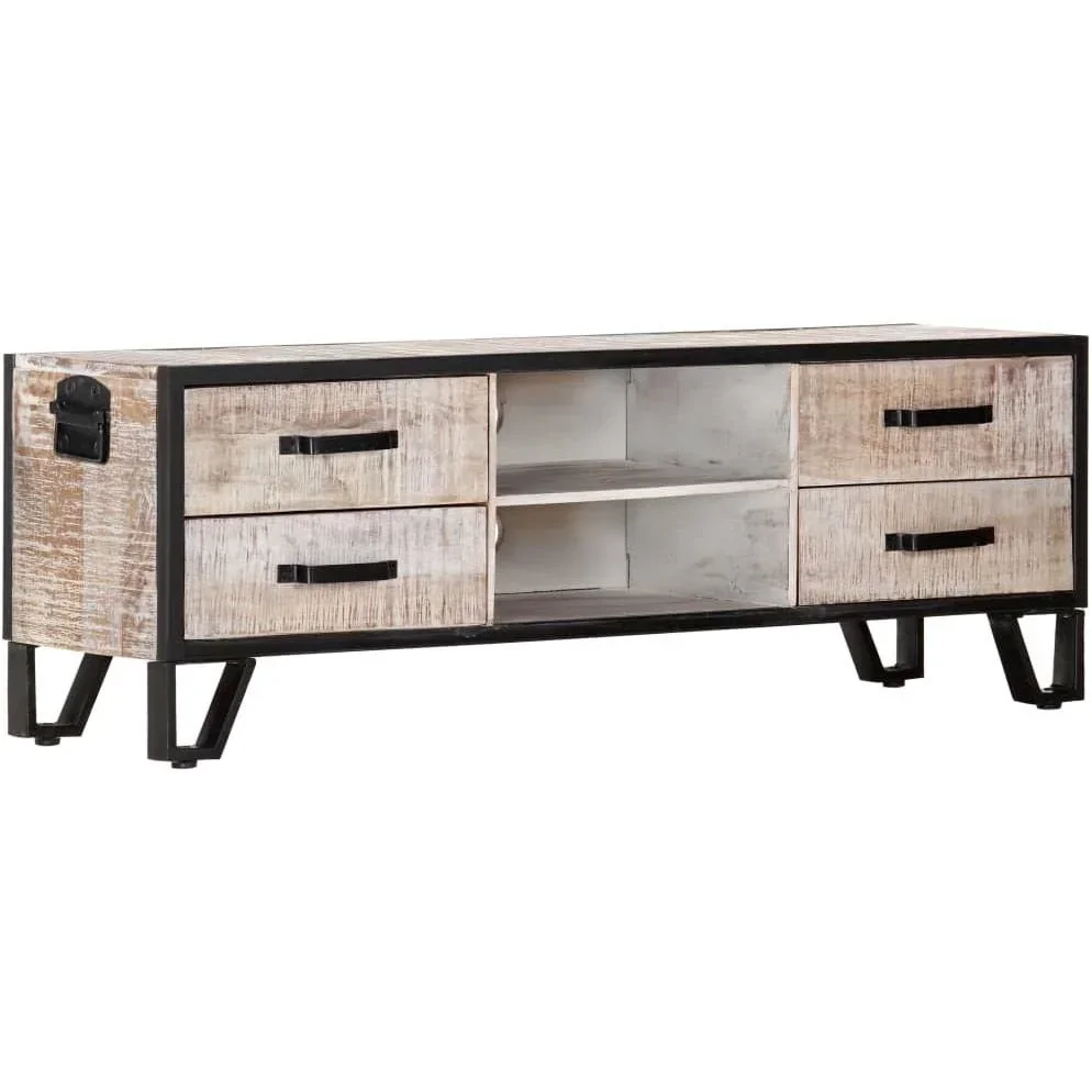 TV-Schrank 120x30x40 cm Akazienholz massiv
