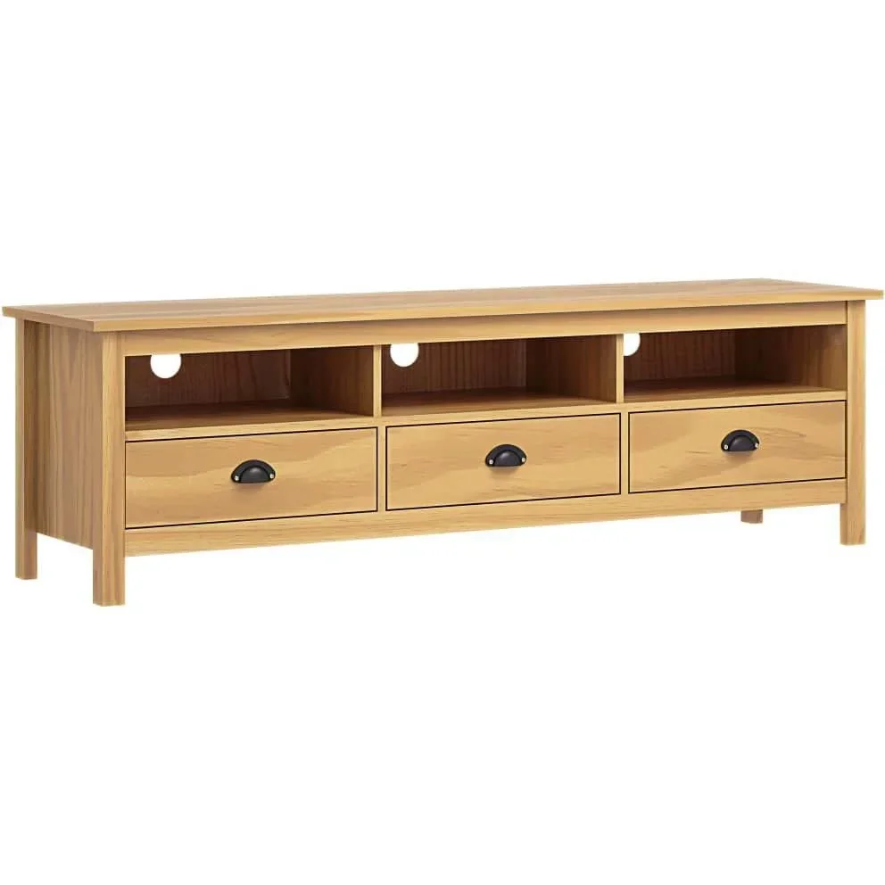 TV-Schrank Hill Range 158x40x47 cm Kiefer honigbraun