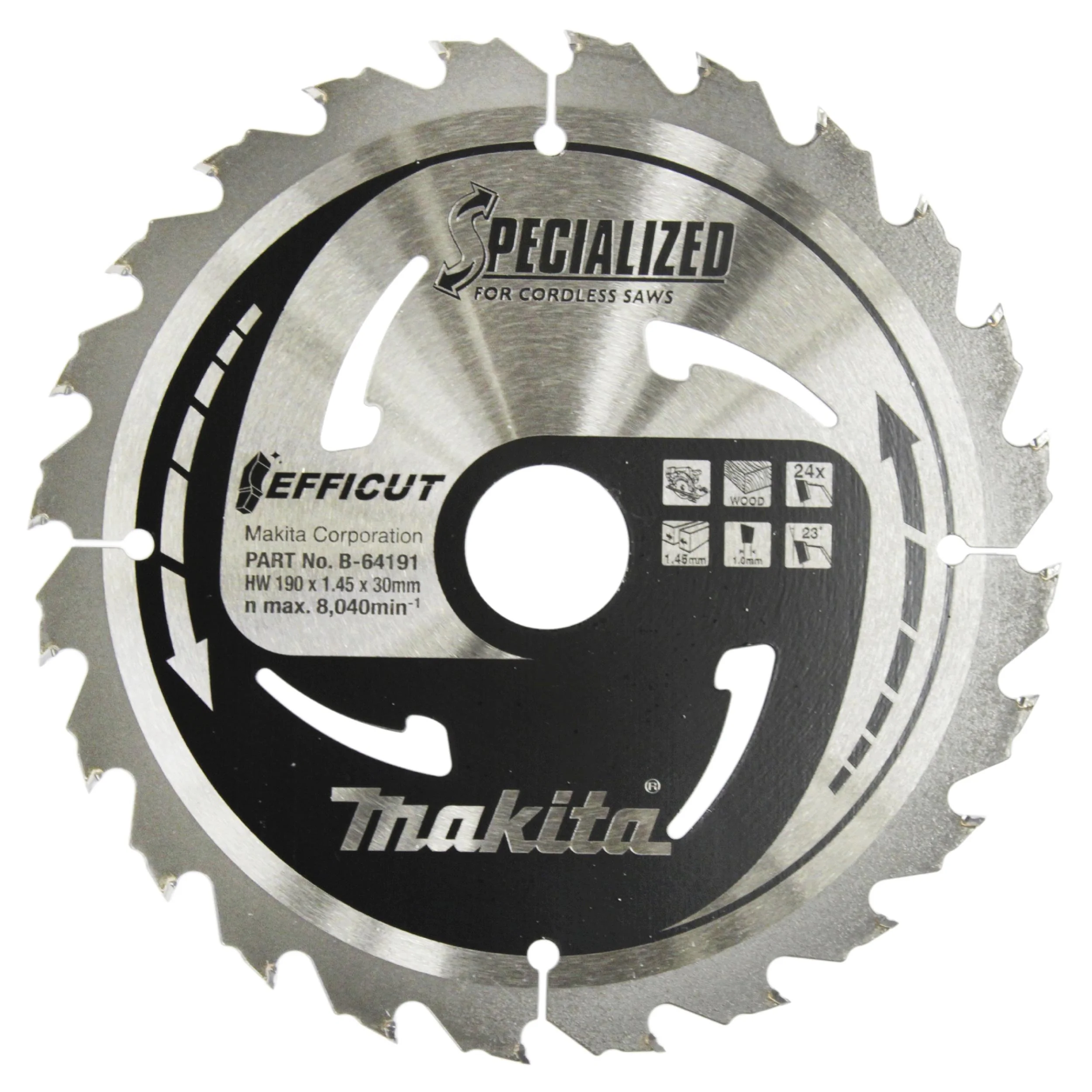 EFFICUT Sägeblatt 190x30x24Z