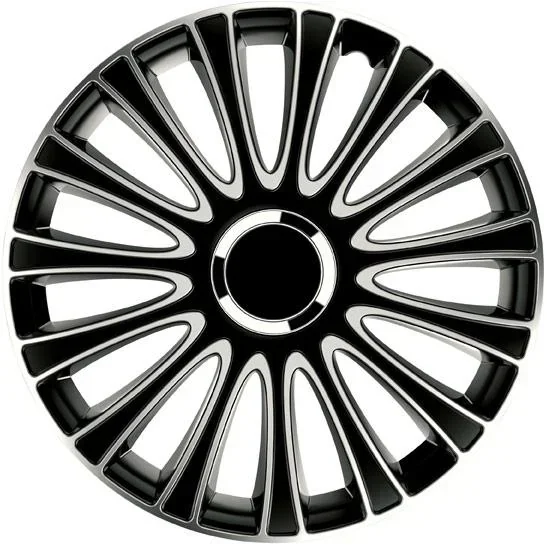 Radblendenset LeMans Pro Silver Black 14inch