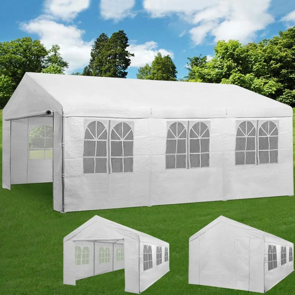 Partyzelt weiß 3x6x2,85m