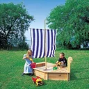 Sandkasten "Störtebeker" mit Segel